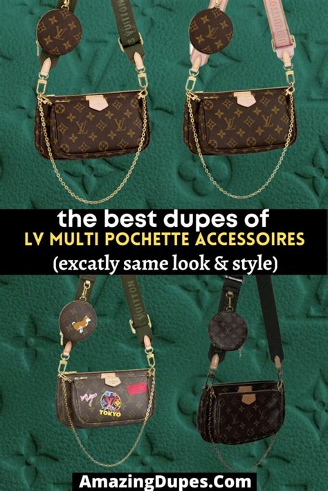 multiple lv|Lv multi pochette dupe.